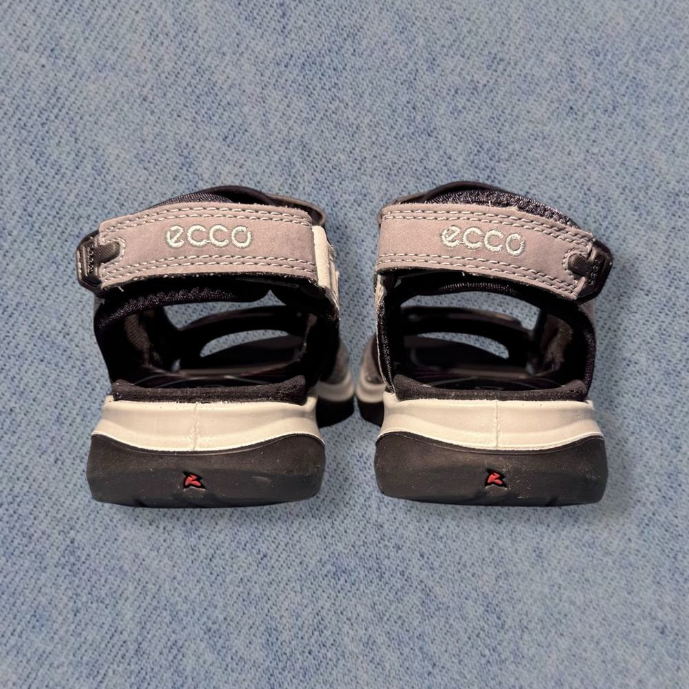 ECCO Women’s Offroad Sport Sandals - Gray & Black - Size 8 - Picture 4 of 6